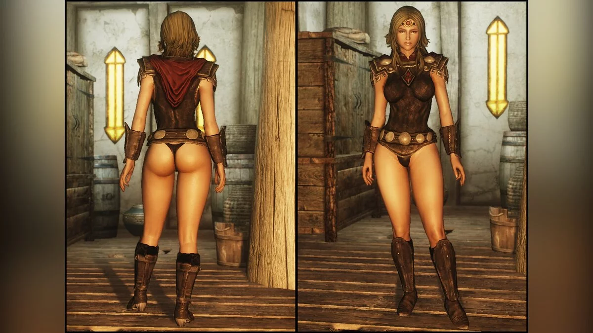 The Elder Scrolls 5: Skyrim Legendary Edition — Переделанная броня CBBE