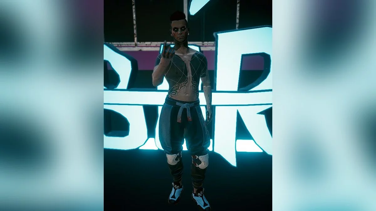 Cyberpunk 2077 — Мужчина Ви кочевник