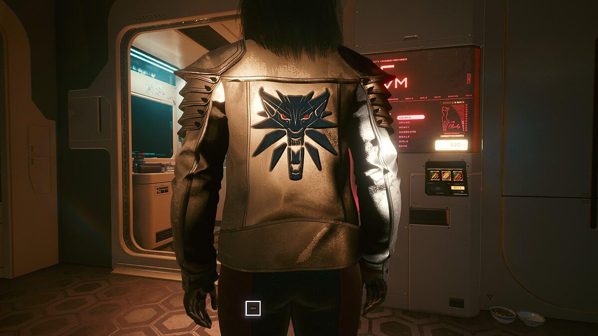 Cyberpunk 2077 — Хромированная куртка ведьмака