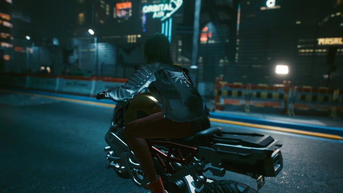 Cyberpunk 2077 — Хромированная куртка ведьмака