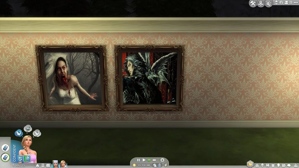 The Sims 4 — Картины мира Ведьмака