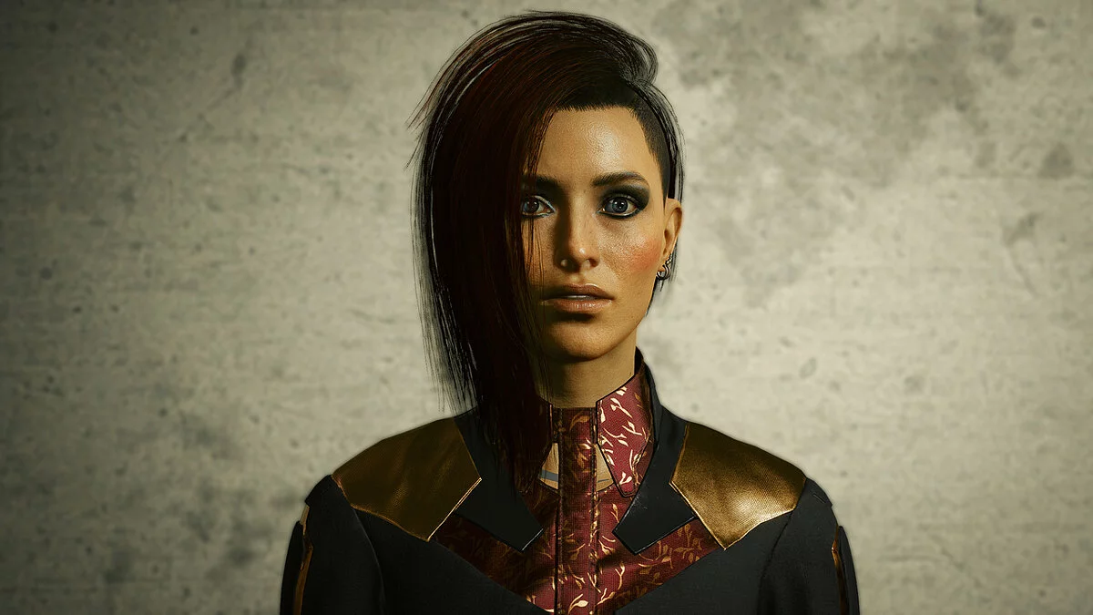 Cyberpunk 2077 — Женщина Ви с одеждой Сильверхенда