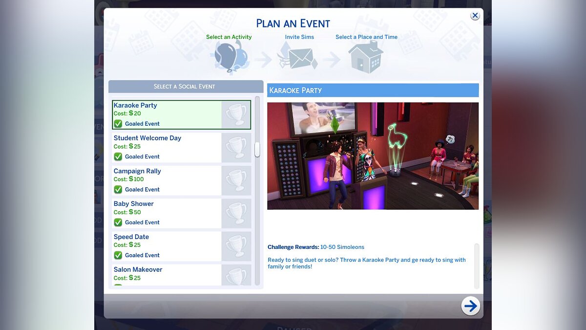 The Sims 4 — Караоке вечеринка