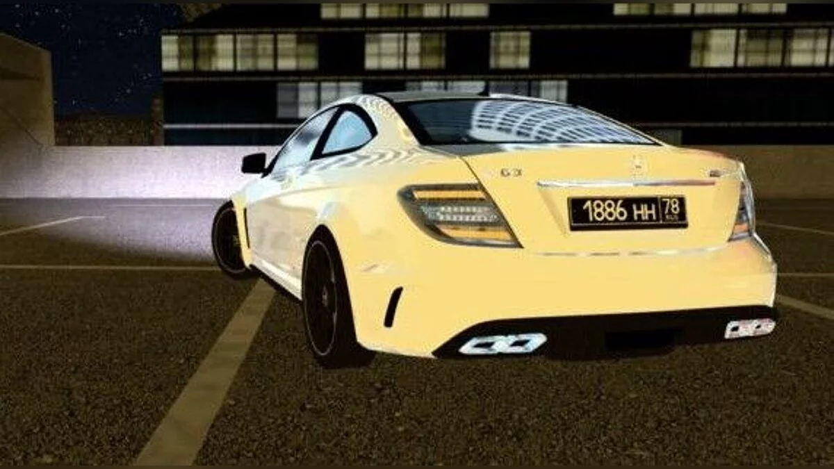 City Car Driving — Mercedes-Benz C63 AMG Black Series Coupe