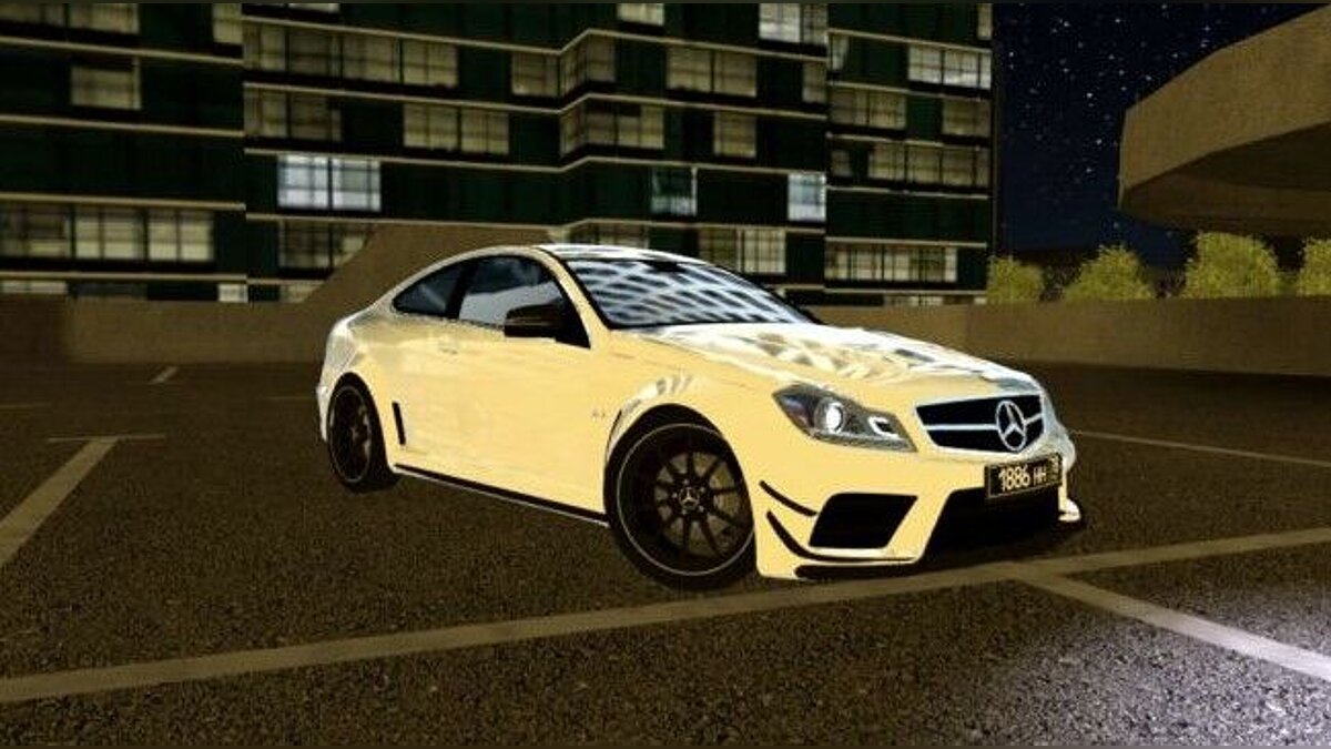 City Car Driving — Mercedes-Benz C63 AMG Black Series Coupe