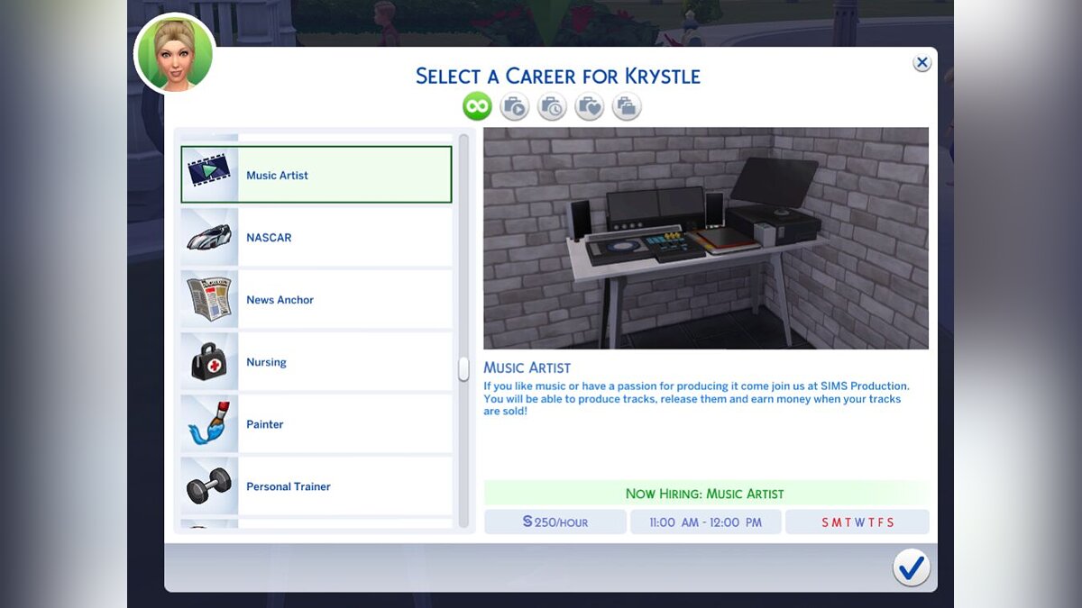 The Sims 4 — Карьера — музыкальный исполнитель