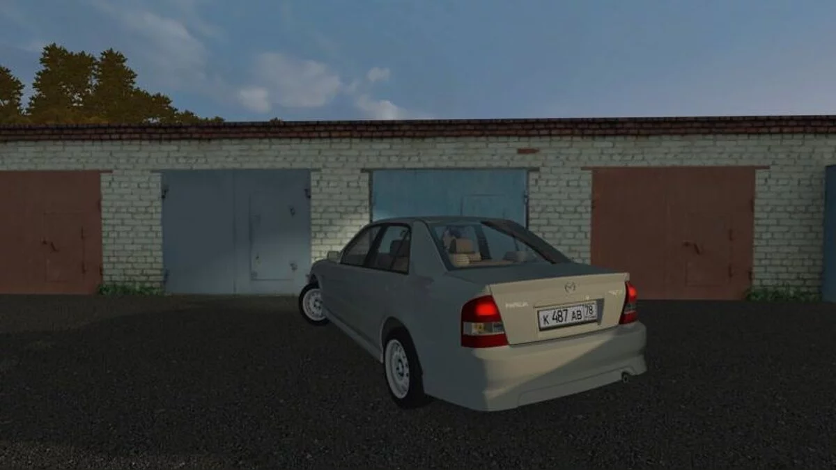 City Car Driving — Mazda Familia 1.6