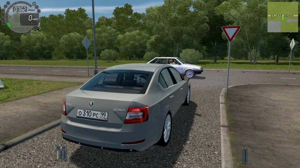 City Car Driving — Skoda Octavia A7 1.4 TSI DSG