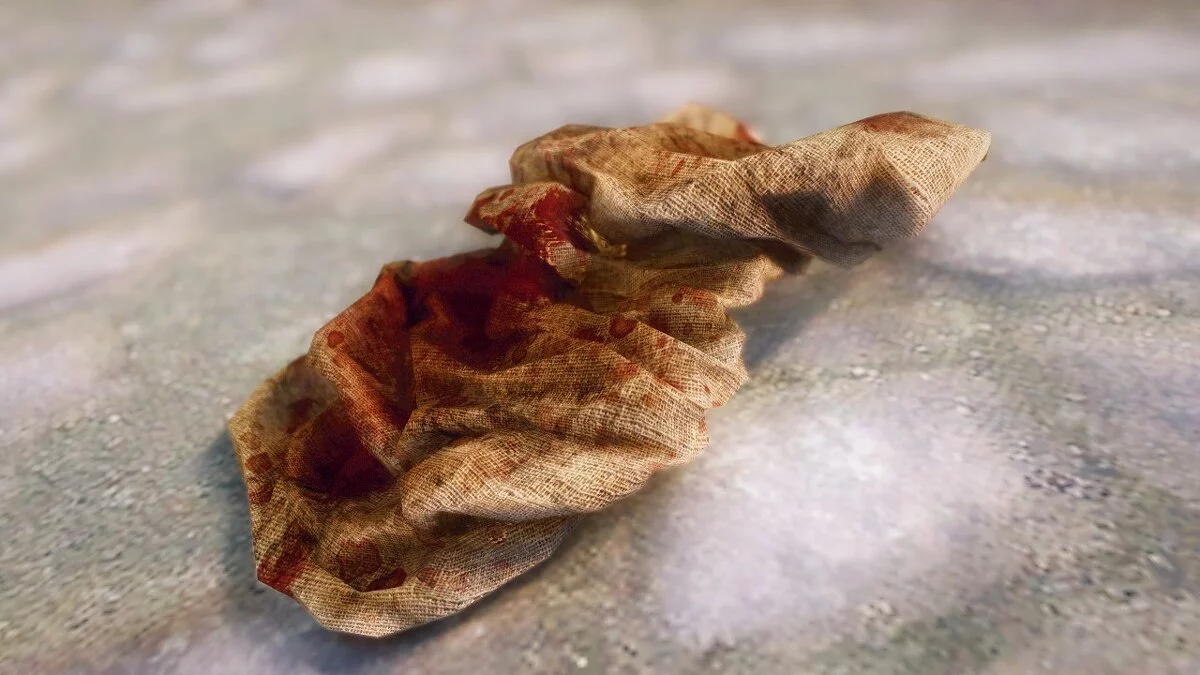 The Elder Scrolls 5: Skyrim Legendary Edition — HD кровавые тряпки