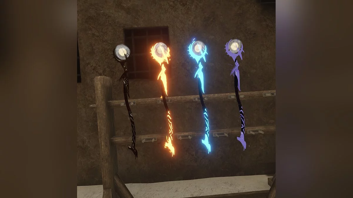 Blade and Sorcery — Набор посохов