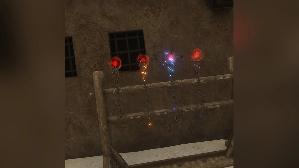 Blade and Sorcery — Набор посохов