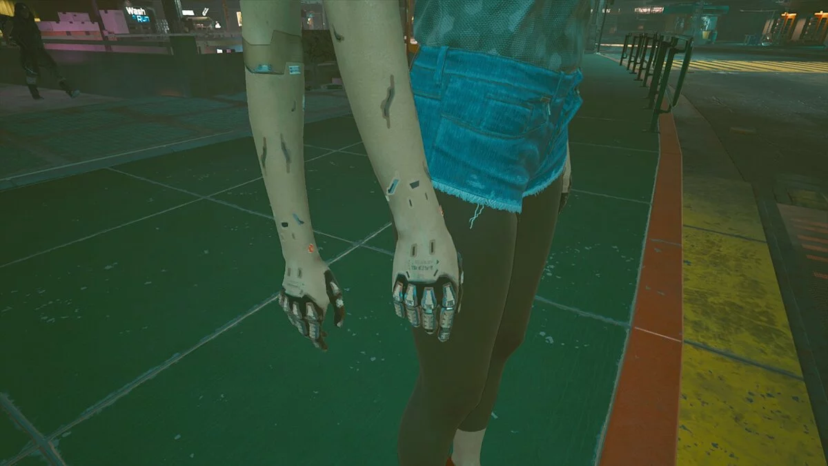 Cyberpunk 2077 — Хромированные руки гориллы