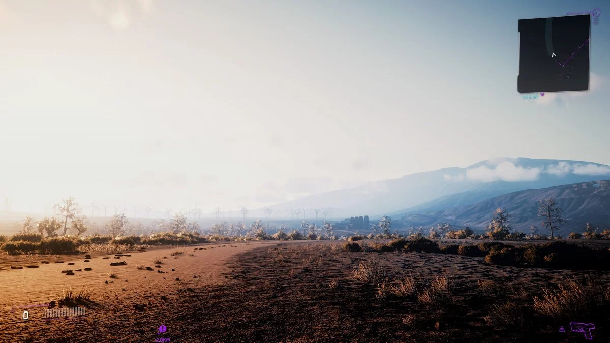 Cyberpunk 2077 — Смог большого города