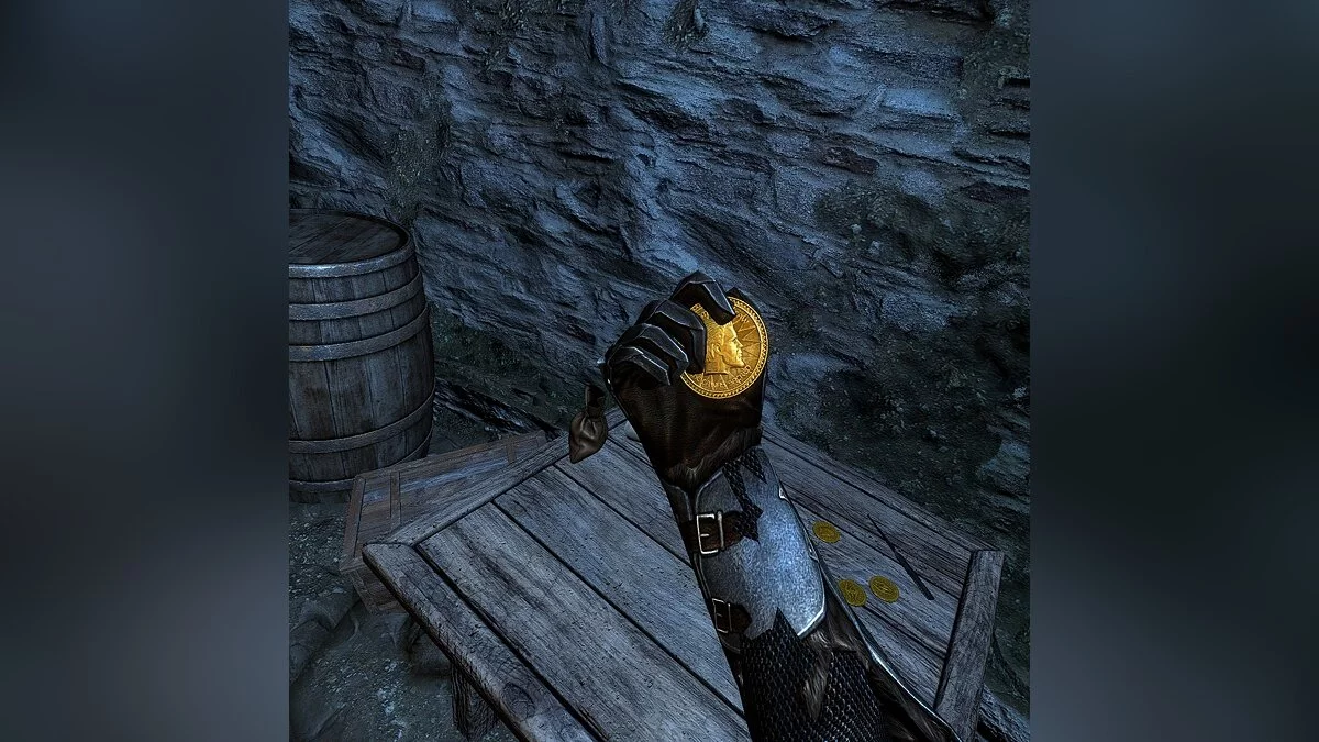The Elder Scrolls 5: Skyrim VR — Перчатки для взаимодействия с миром игры
