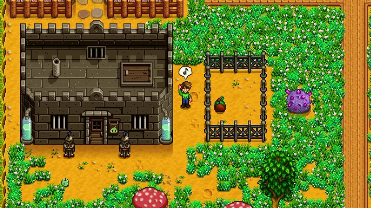 Stardew Valley — Приют для слизи из серого камня