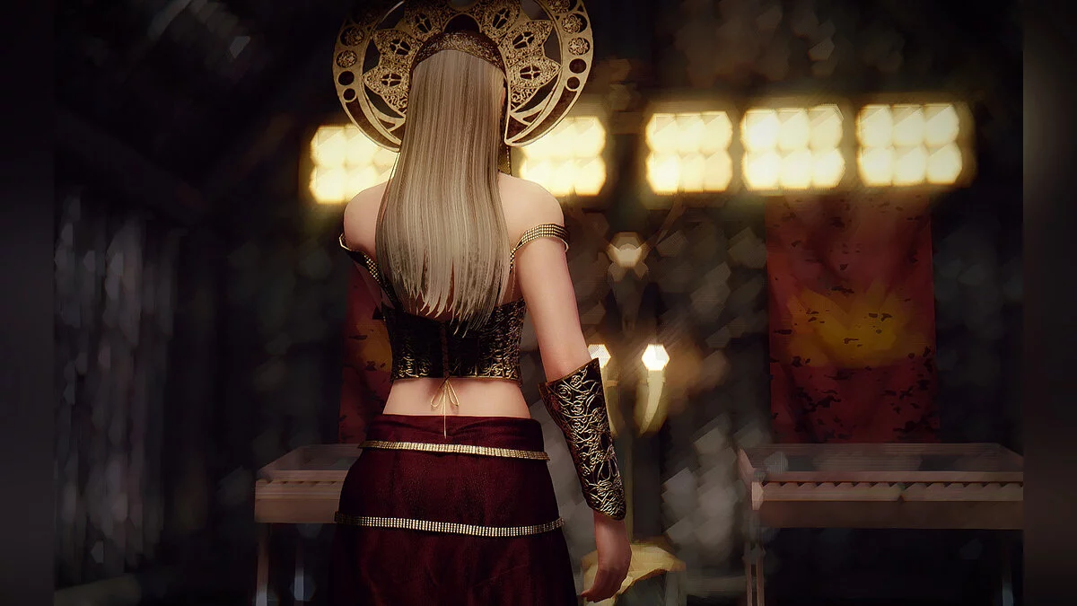 The Elder Scrolls 5: Skyrim Legendary Edition — Женский костюм архимага