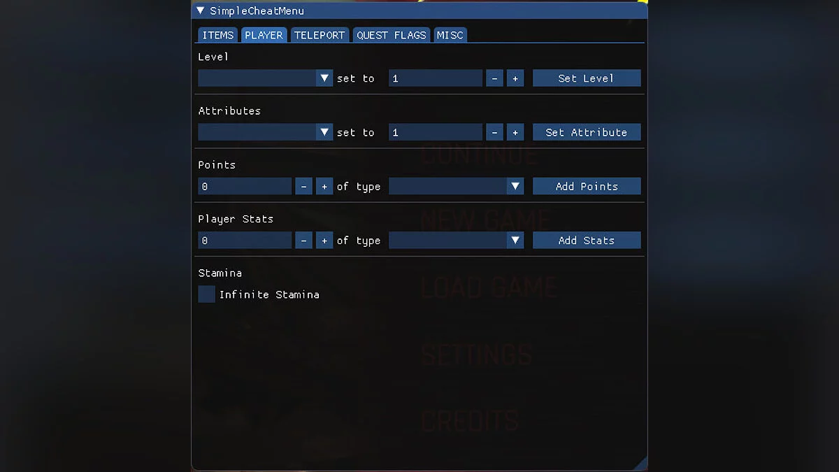 Cyberpunk 2077 — Чит-Мод (Simple Cheat Menu)