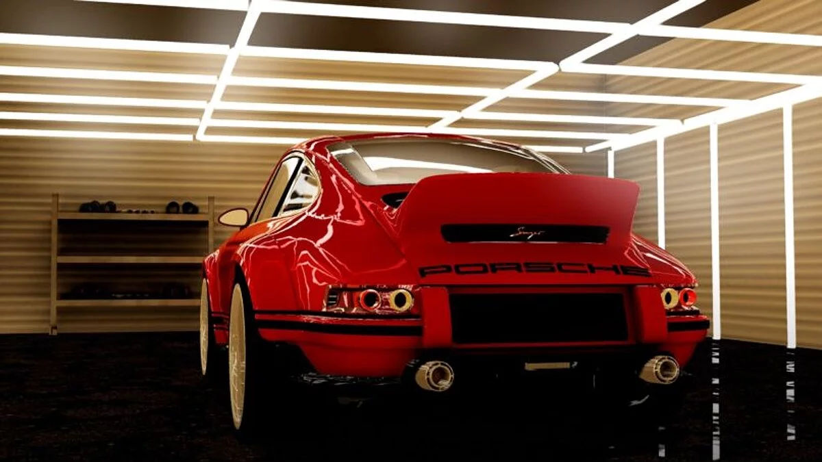 City Car Driving — 1990 Porsche 911 Singer DLS
