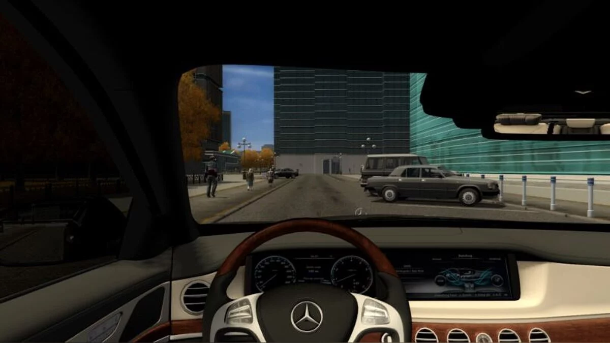 City Car Driving — Mercedes-Benz S500 (w222)