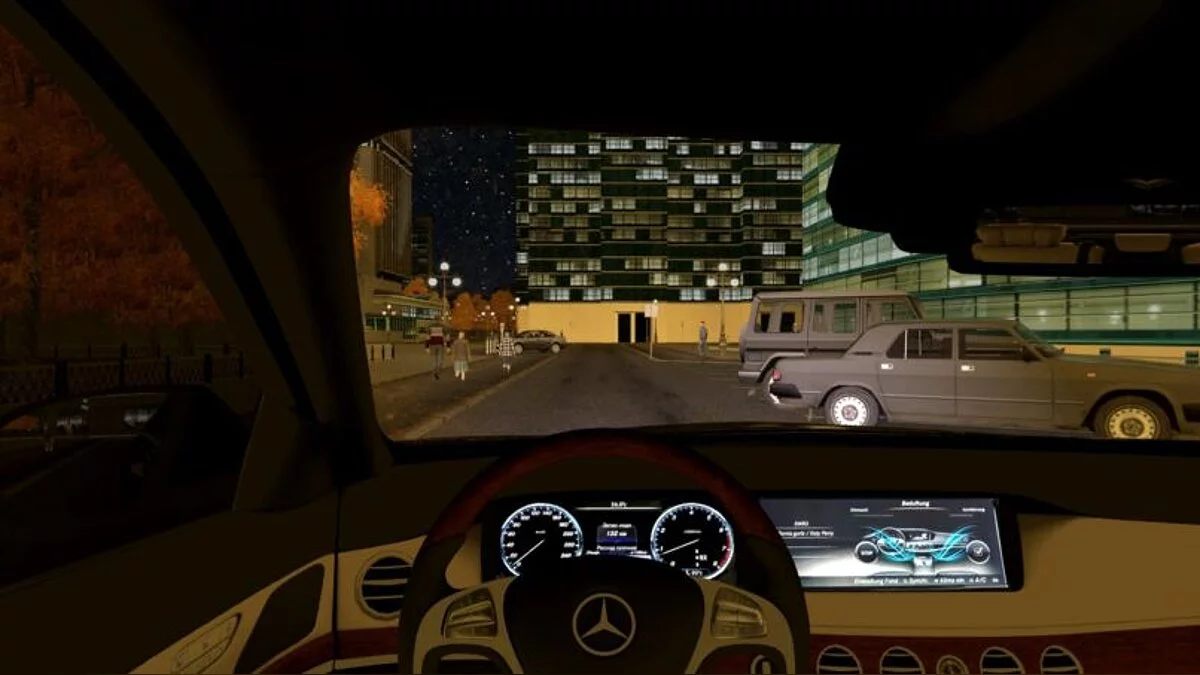 City Car Driving — Mercedes-Benz S500 (w222)