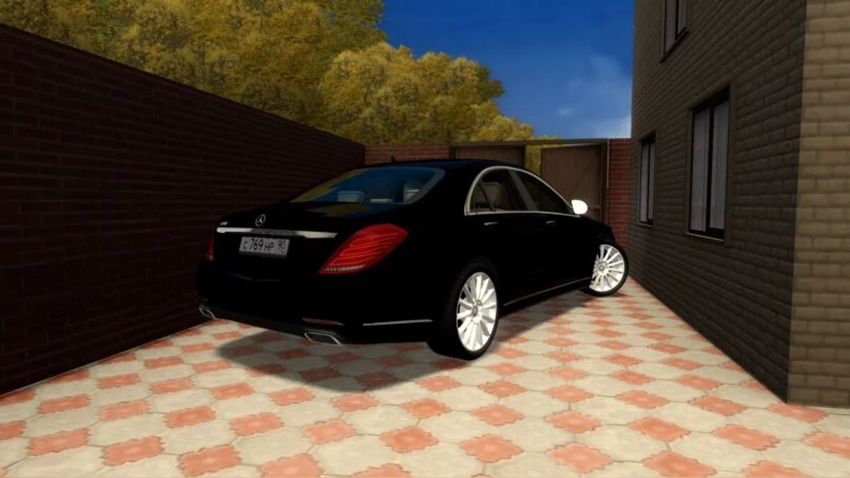 City Car Driving — Mercedes-Benz S500 (w222)