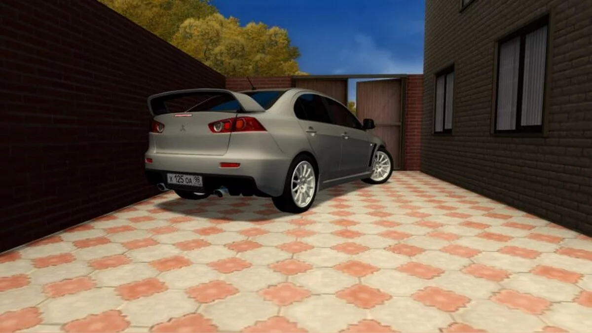 City Car Driving — Mitsubishi Lancer Evolution X 2008