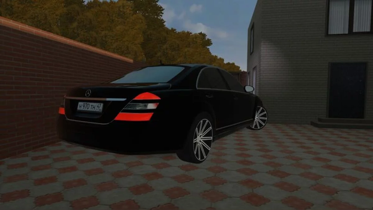 City Car Driving — Mercedes-Benz S-Class W221 S550