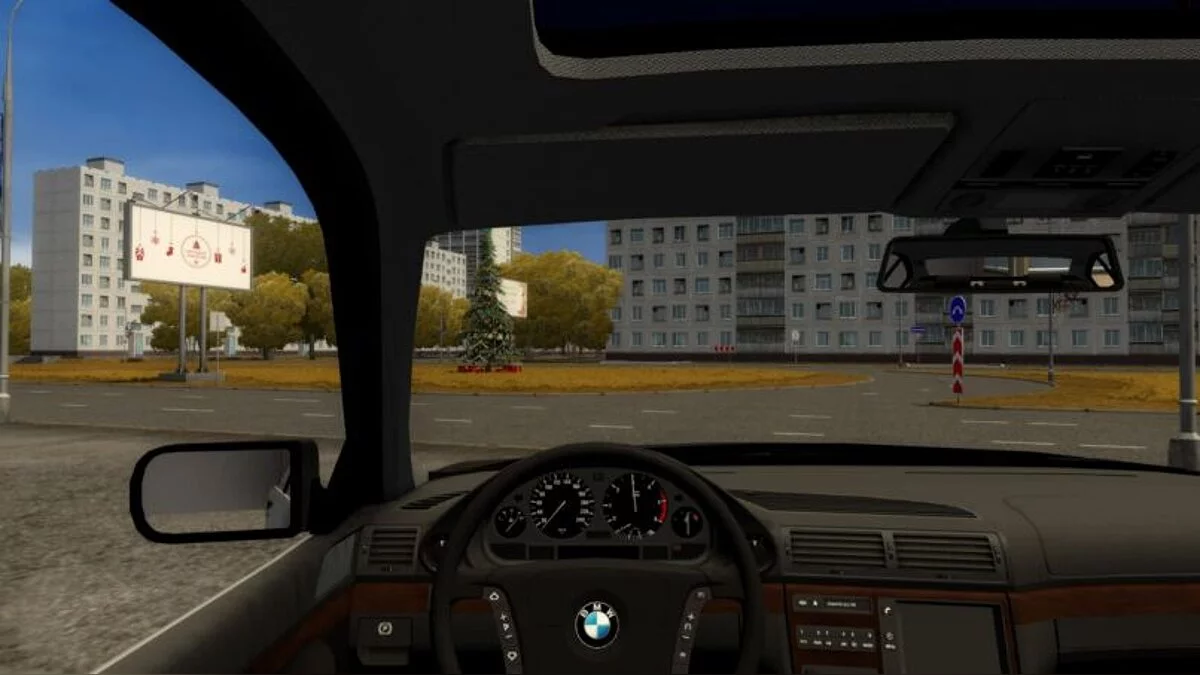 City Car Driving — BMW 725tds E38