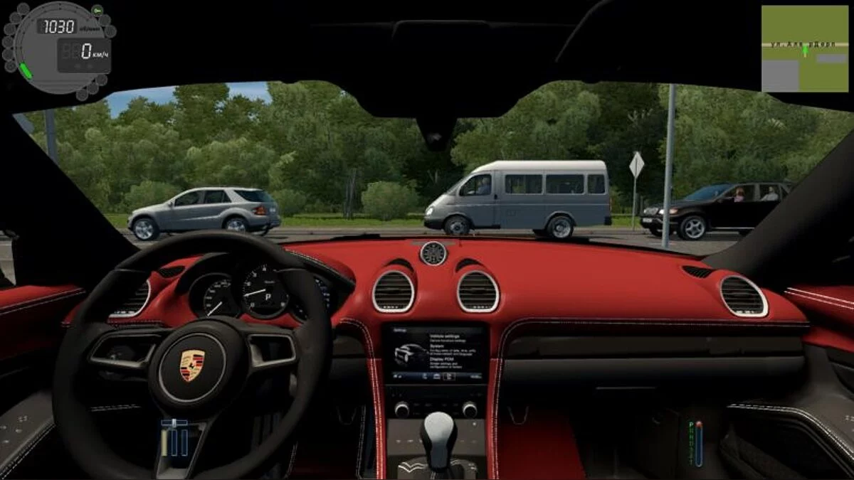City Car Driving — 2020 Porsche Boxter 718 Spyder