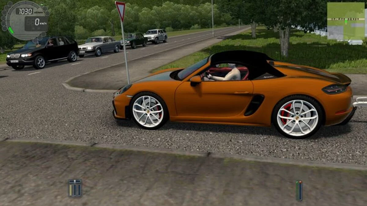 City Car Driving — 2020 Porsche Boxter 718 Spyder