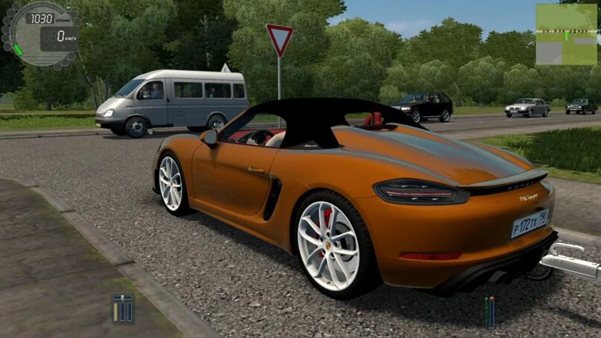 City Car Driving — 2020 Porsche Boxter 718 Spyder