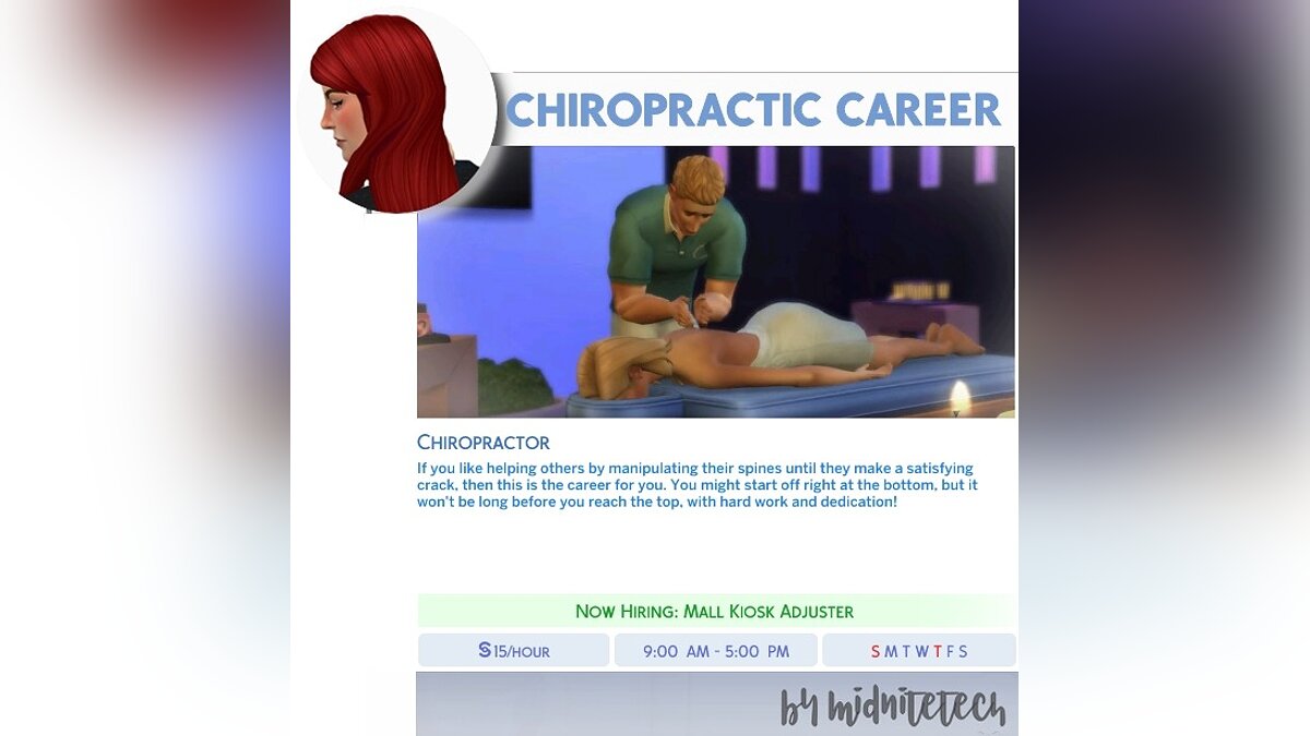 The Sims 4 — Мануальный терапевт