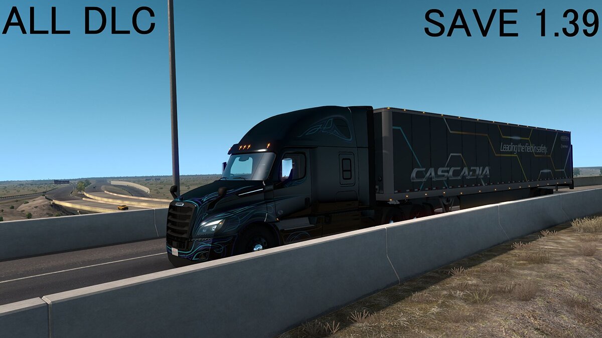 American Truck Simulator — Сохранение [100% Дорог / Все DLC / v1.39]
