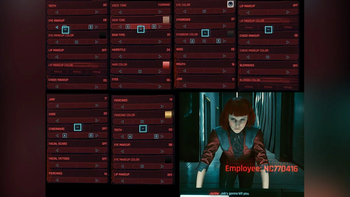 Cyberpunk 2077 — Рыжая Ви