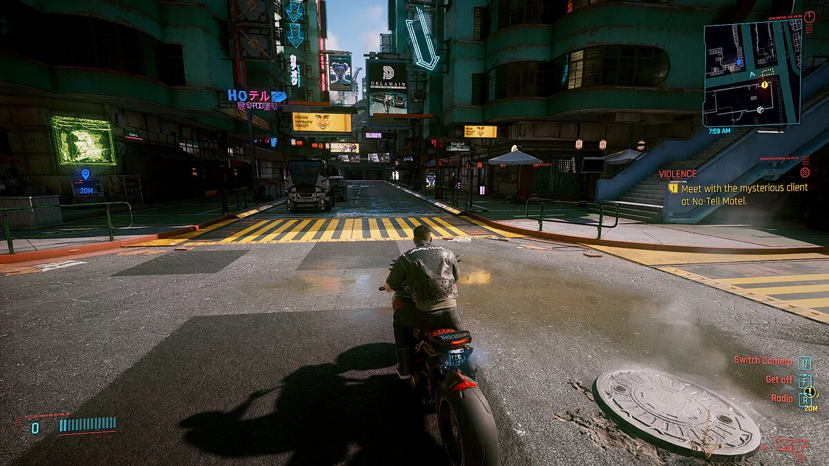 Cyberpunk 2077 — Яркая и насыщенная графика