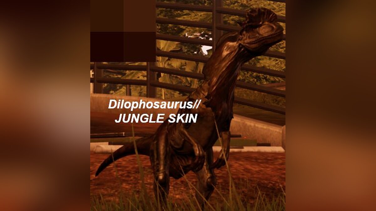Jurassic World Evolution — Дилофозавр из джунглей