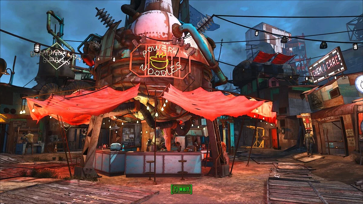 Fallout 4: Game of the Year Edition — Графика с контурами