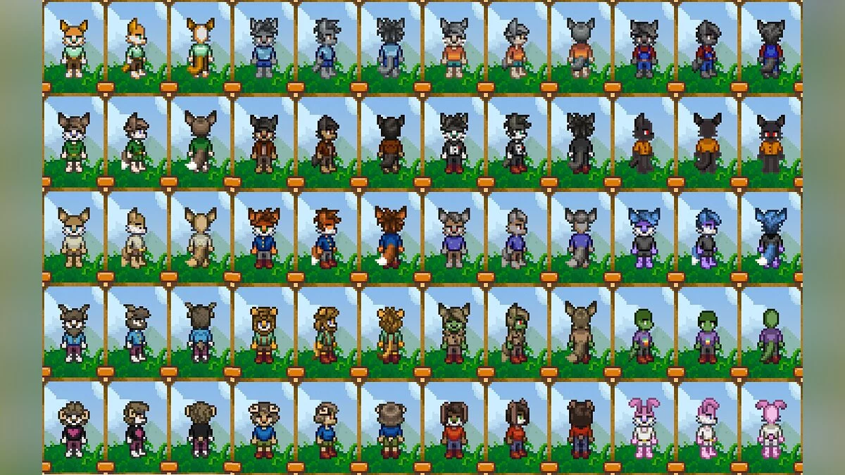 Stardew Valley — Все люди - животные