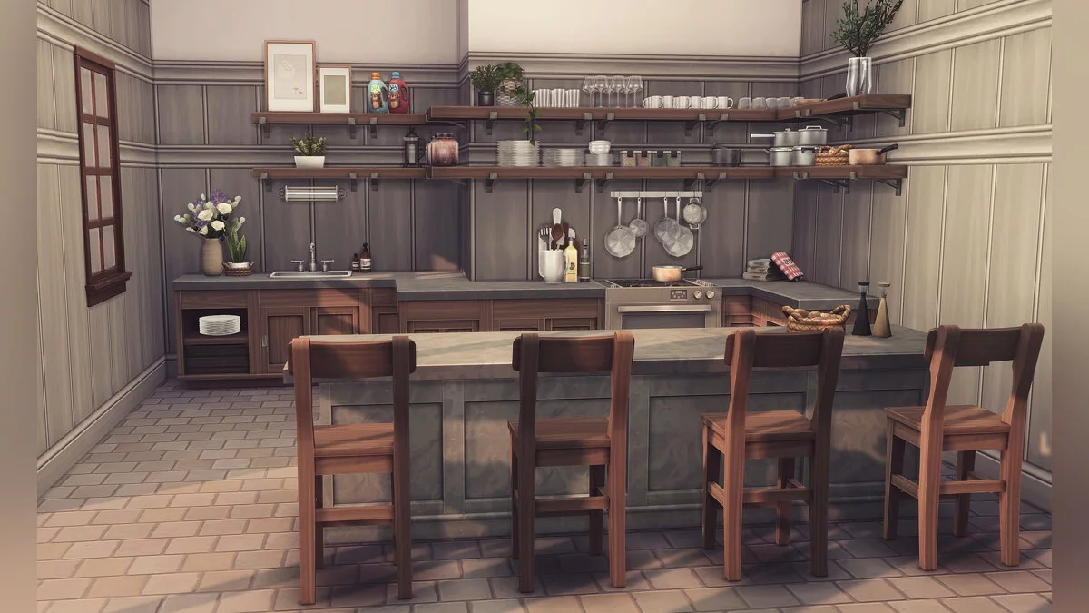 The Sims 4 — Набор мебели "The Country" — часть вторая