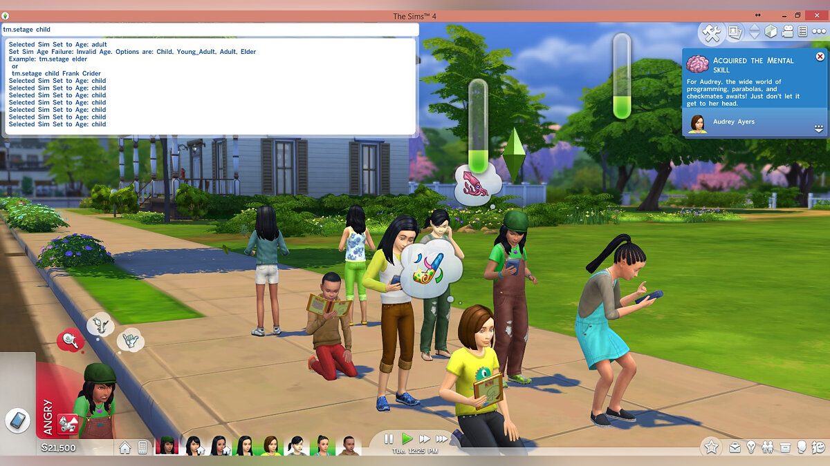 The Sims 4 — Изменение возраста всем симам
