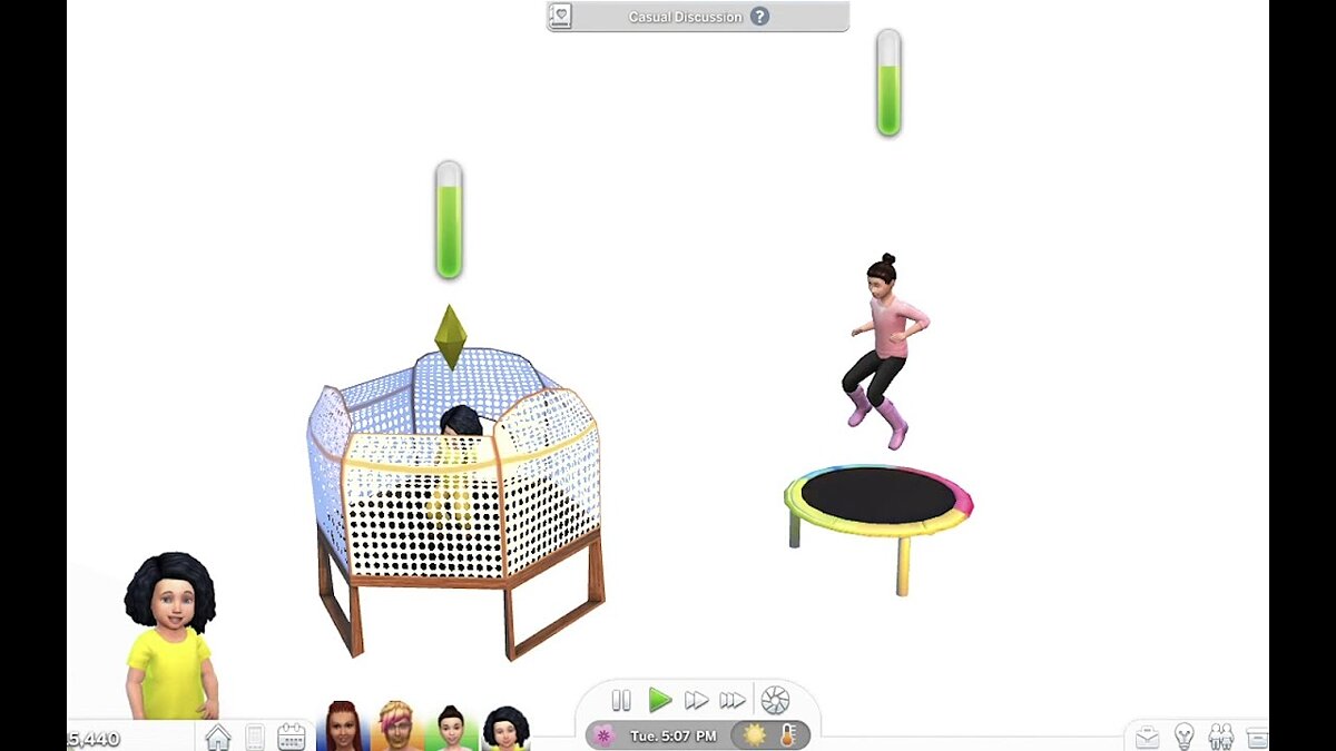 The Sims 4 — Функциональный детский батут
