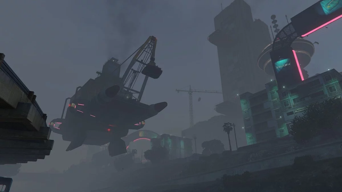 GTA 5 — Карта киберпанк