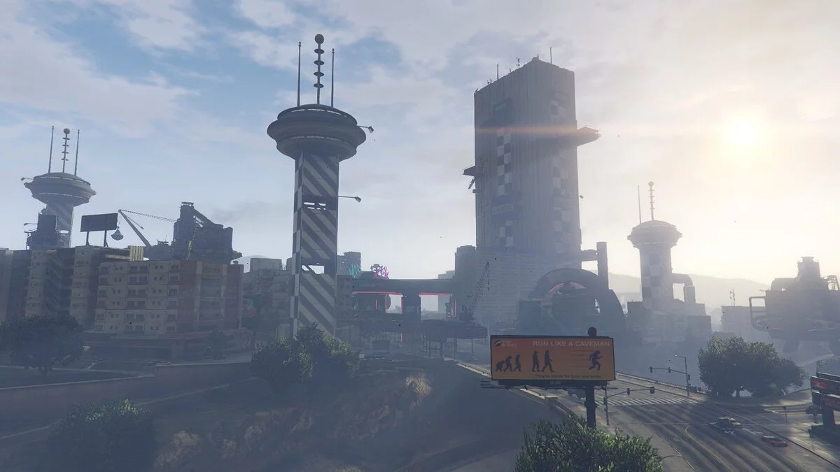 GTA 5 — Карта киберпанк