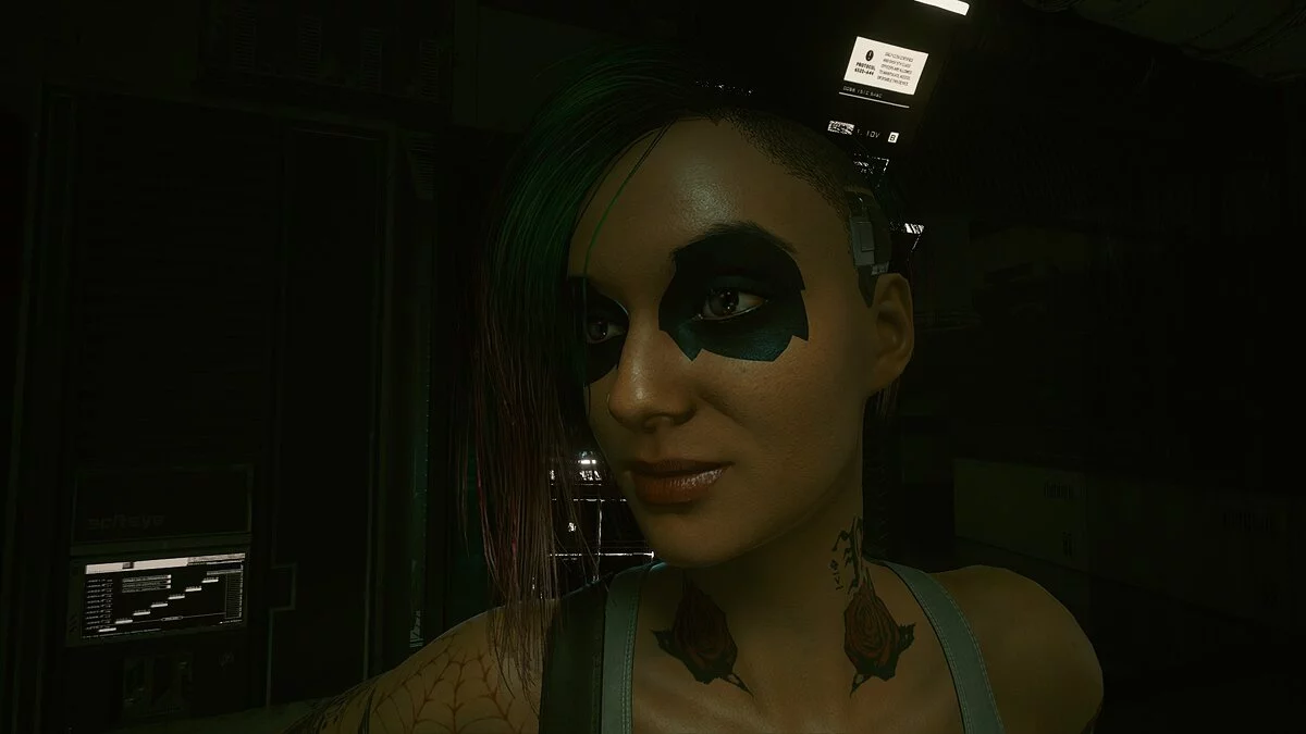 Cyberpunk 2077 — Кибер-дымчатые глаза