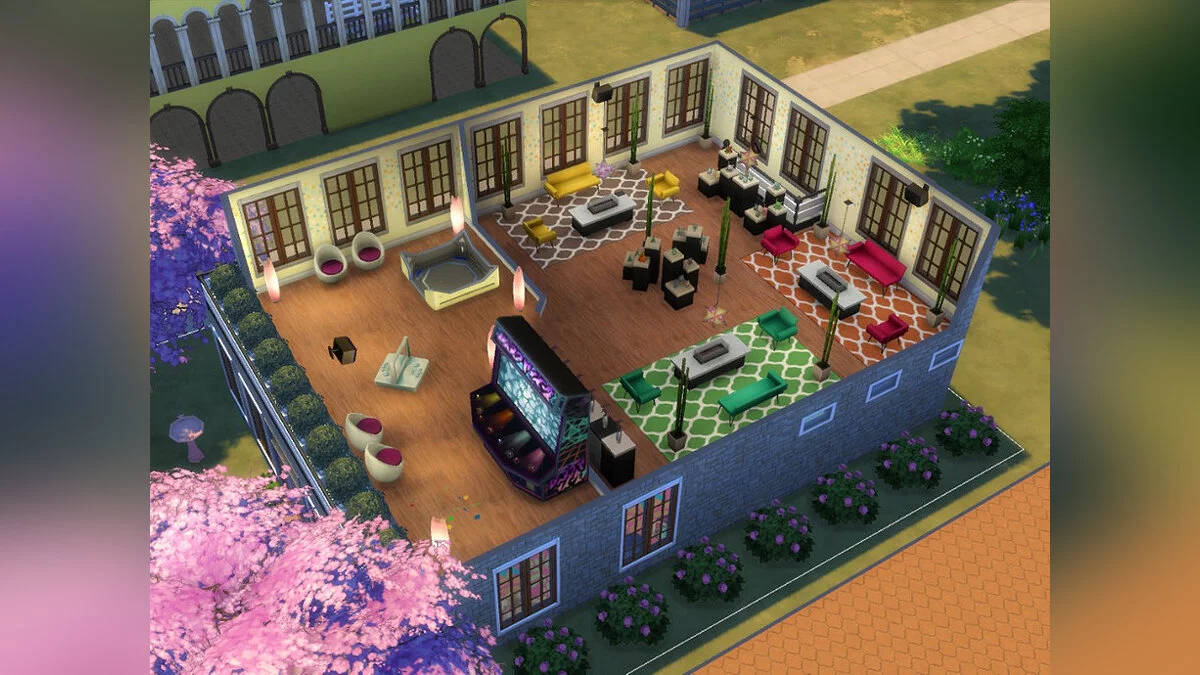 The Sims 4 — Кавай кафе