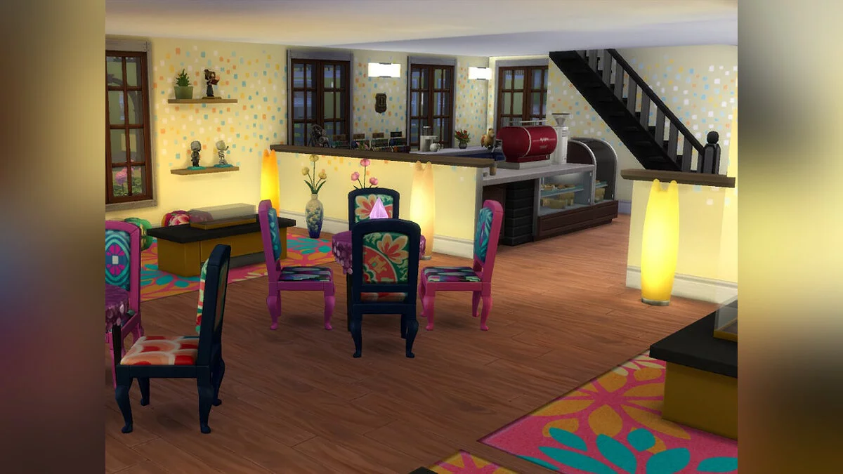 The Sims 4 — Кавай кафе