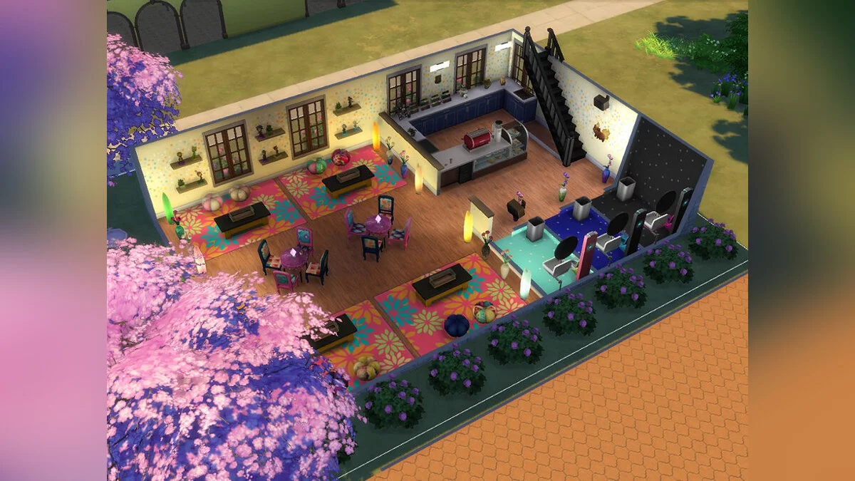 The Sims 4 — Кавай кафе