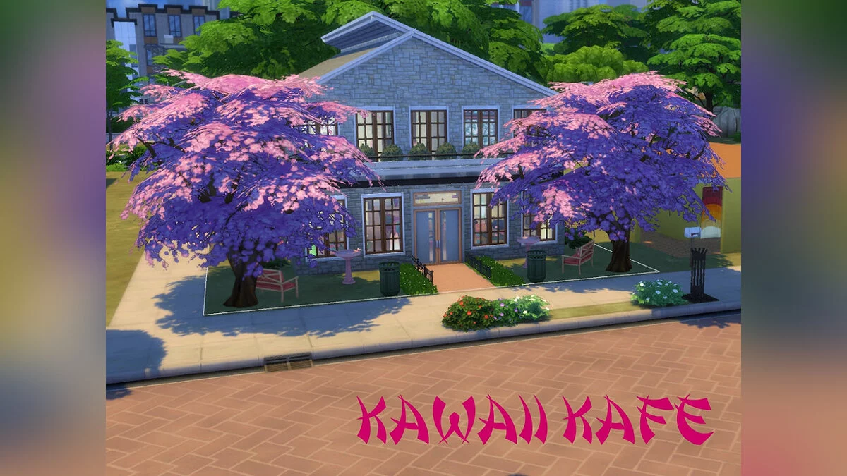 The Sims 4 — Кавай кафе