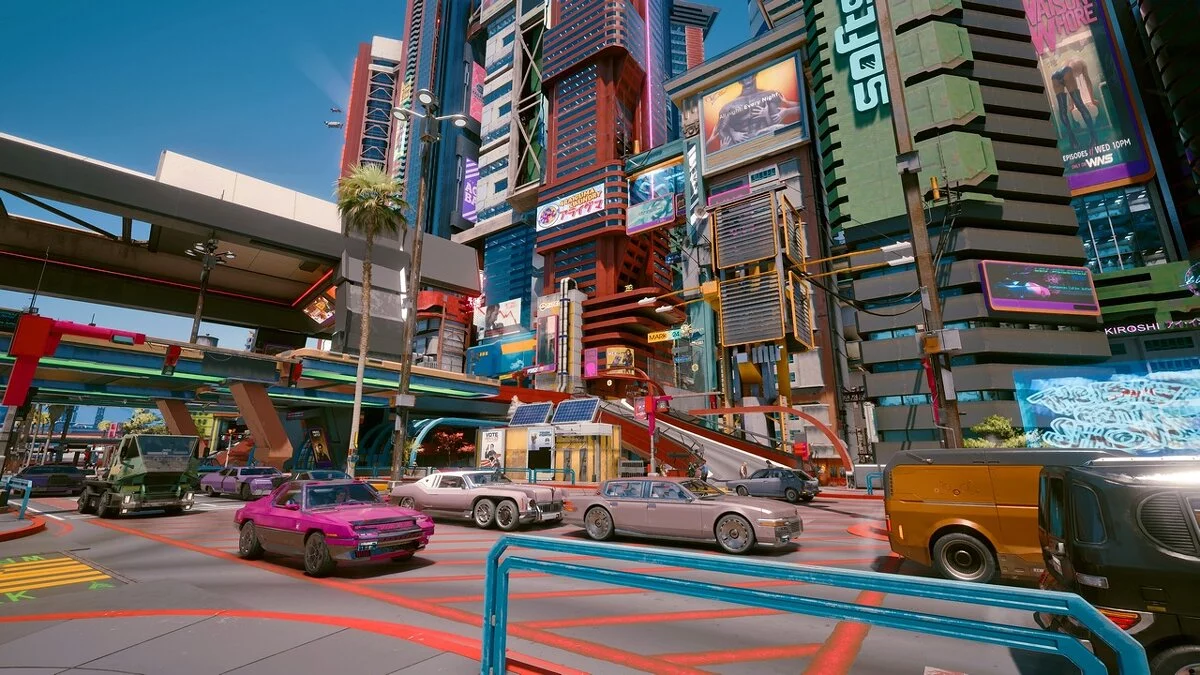 Cyberpunk 2077 — Улучшенное освещение