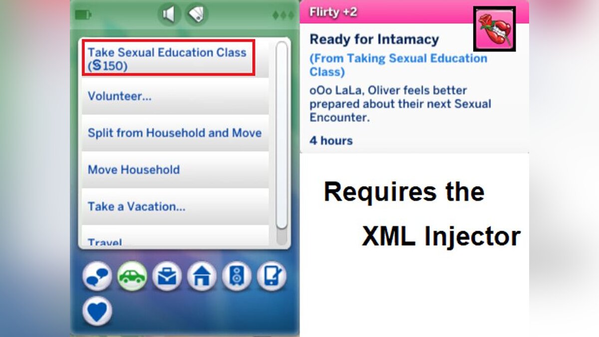 The Sims 4 — Курсы полового воспитания / Моды и скины